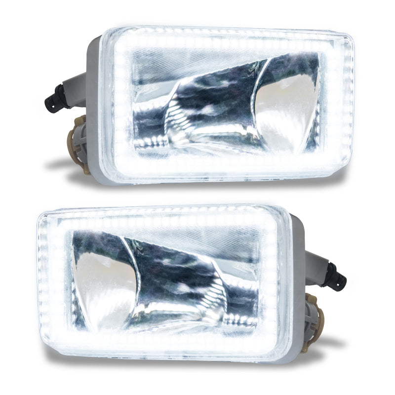 ORACLE Lighting Fog Lights Oracle 07-15 Chevrolet Silverado SMD FL - Square Style - White SEE WARRANTY