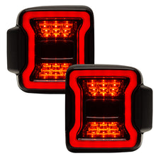 Load image into Gallery viewer, ORACLE Lighting Tail Lights Oracle Jeep Wrangler JL Black Series LED Tail Lights