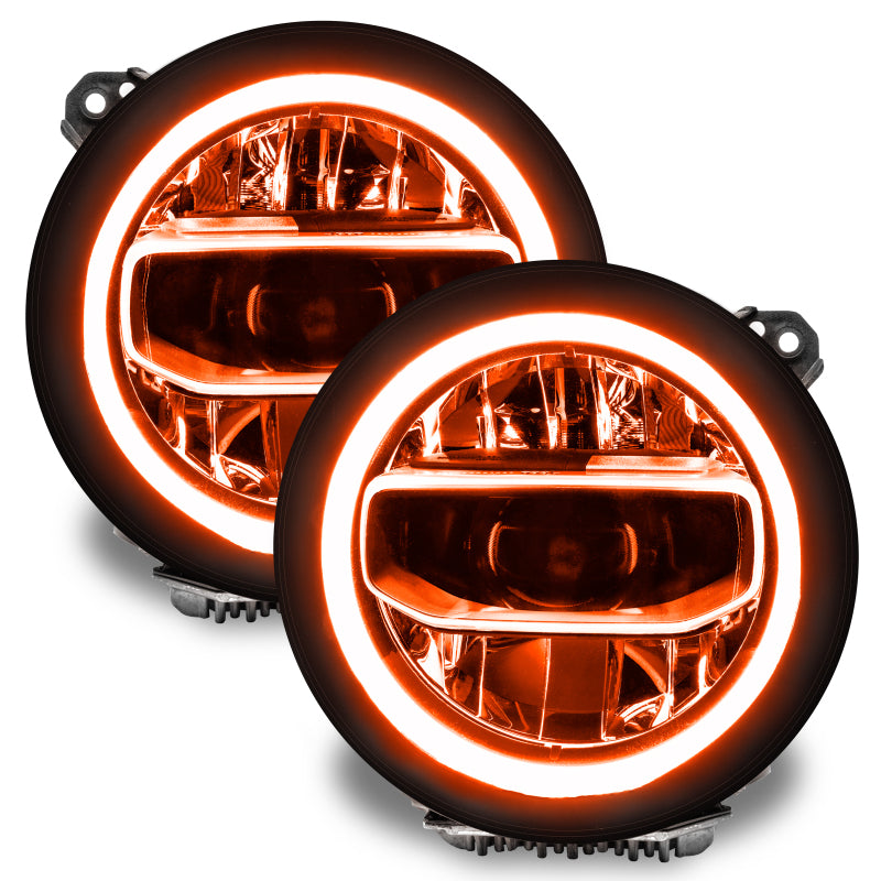 ORACLE Lighting Headlights Oracle Jeep Wrangler JL/Gladiator JT RGB+W Headlight DRL Kit - ColorSHIFT w/o Cntrl SEE WARRANTY