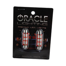 Load image into Gallery viewer, ORACLE Lighting Bulbs Oracle 44MM 6 LED 3-Chip Festoon Bulbs (Pair) - Green SEE WARRANTY