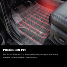 Load image into Gallery viewer, Husky Liners 14-15 Chevy Silverado Crew Cab X-Act Contour Black 2nd Row Floor Liners