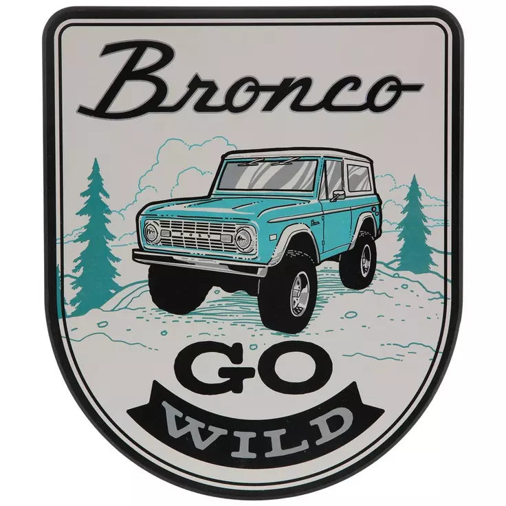 ORB Wall Art Bronco Go Wild Wood Wall Decor