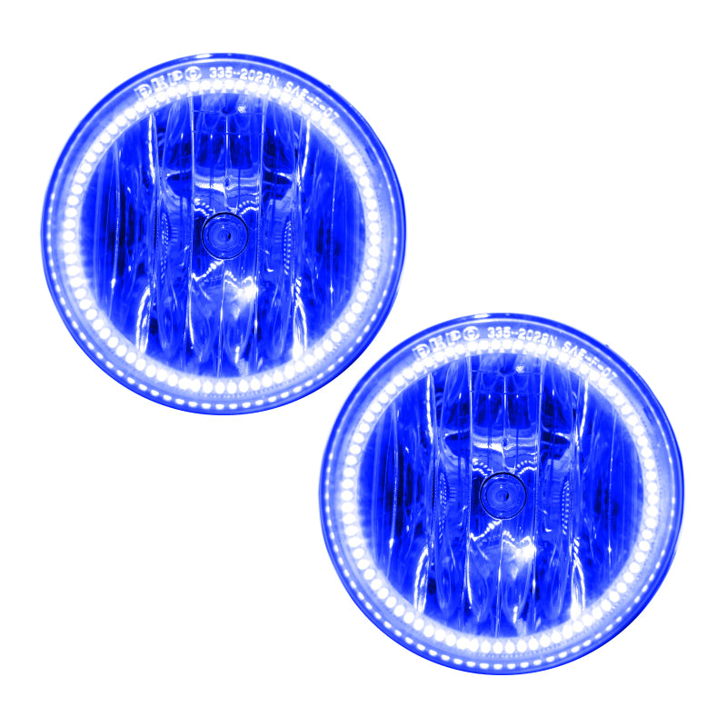 ORACLE Lighting Fog Lights Oracle Lighting 07-13 GMC Yukon Pre-Assembled LED Halo Fog Lights -Blue SEE WARRANTY
