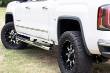 Load image into Gallery viewer, GM Stainless Steel Oval Nerf Step Bars 07-18 GM 1500 / 07-19 2500HD/3500 HD / 19 Classic Crew Cab Rough Country