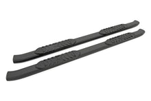 Load image into Gallery viewer, Rough Country Nerf Bars Oval Nerf Step 4.5 Inch Double Cab Black 05-22 Toyota Tacoma 2WD/4WD Rough Country - 21008