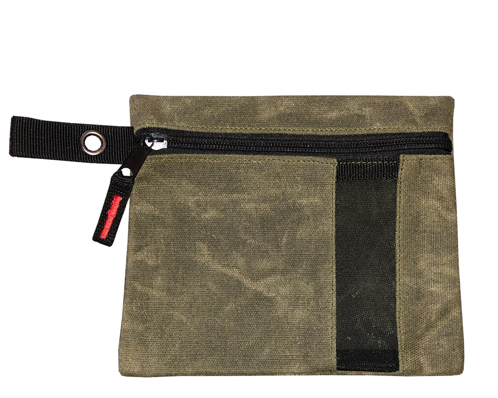 Overland Vehicle Systems Trash Bag Waxed Canvas - Small Size Utility Bags with Pockets Overland Vehicle Systems - 21069941