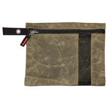 Load image into Gallery viewer, Overland Vehicle Systems Trash Bag Waxed Canvas - Small Size Utility Bags with Pockets Overland Vehicle Systems - 21069941