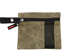 Load image into Gallery viewer, Overland Vehicle Systems Trash Bag Waxed Canvas - Small Size Utility Bags with Pockets Overland Vehicle Systems - 21069941