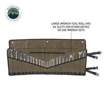 Load image into Gallery viewer, Small Wrench Tool Roll (12 Slot) Number 16 Waxed Canvas Overland Vehicle Systems