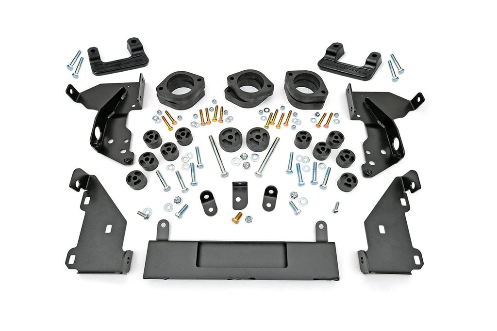 Rough Country Lift Kits 3.25 Inch GM Combo Lift Kit 14-15 Silverado/Sierra 1500 Cast Aluminum Rough Country - 213