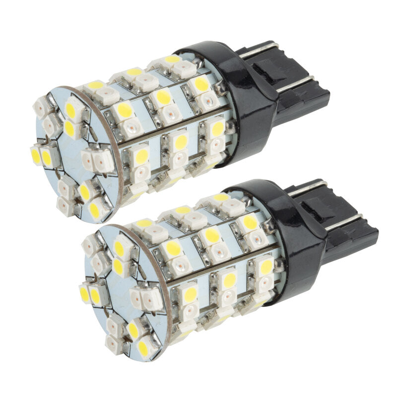 ORACLE Lighting Bulbs Oracle 7443 60SMD Switchback Bulb (Pair) - Amber/White SEE WARRANTY