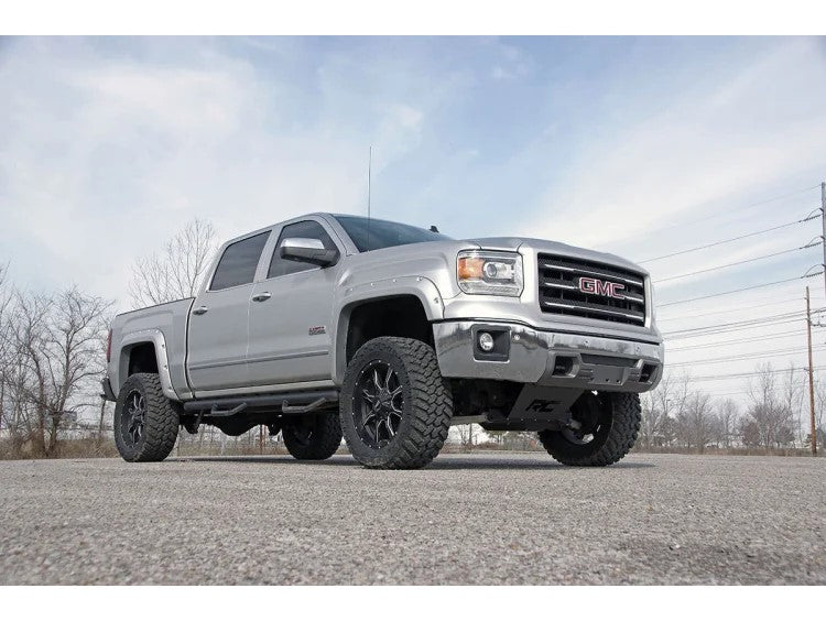 Rough Country Lift Kits 5 Inch Suspension Lift Kit w/N3 Shocks & Struts 14-18 Silverado/Sierra 1500 4WD Cast Steel Rough Country - 22333