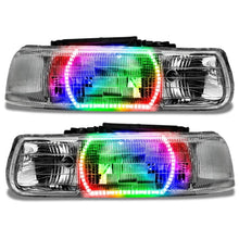 Load image into Gallery viewer, ORACLE Lighting Headlights Oracle 00-06 Chevy Tahoe/GMC Yukon SMD HL - ColorSHIFT w/ BC1 Controller