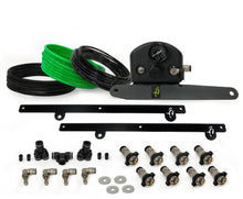Load image into Gallery viewer, Gladiator Tire Inflator System 4 Tire For 19-20 Jeep Gladiator W/Engine Mount With Box, Fittings, Hoses and Storage Bag Black UP Down Air
