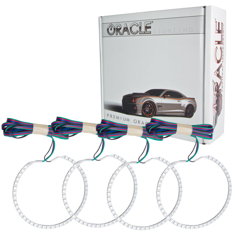 ORACLE Lighting Headlights Oracle Chevrolet Silverado 07-13 Halo Kit Round Style - ColorSHIFT SEE WARRANTY