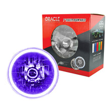 Load image into Gallery viewer, ORACLE Lighting Headlights Oracle Pre-Installed Lights 7 IN. Sealed Beam - UV/Purple Halo SEE WARRANTY