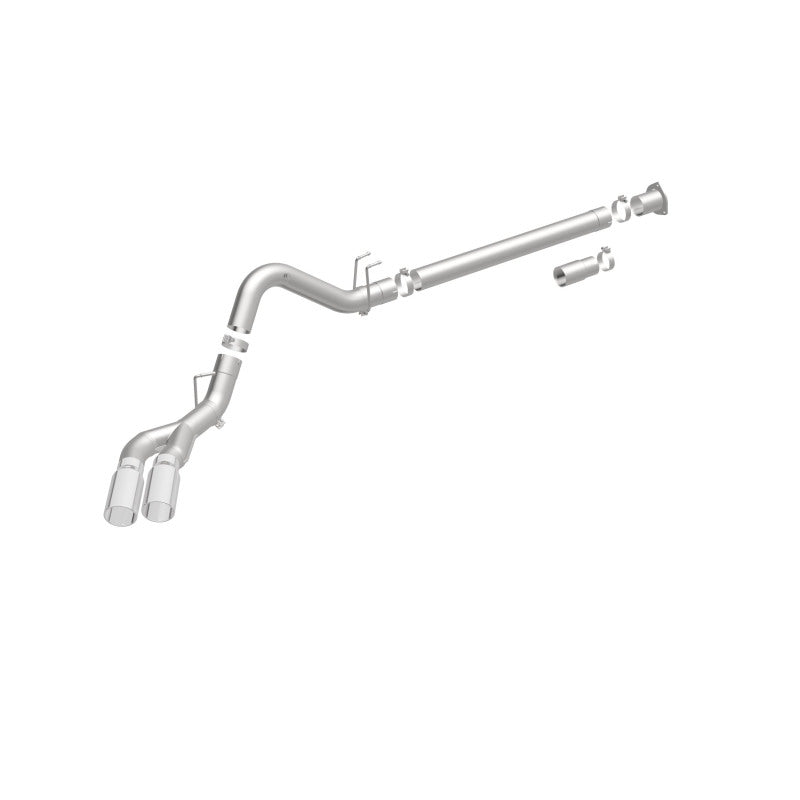 Magnaflow DPF Back MagnaFlow 08-17 Ford F-250/F-350/F-450 4.6L/6.7 DPF-Back SS 4in Dual Single Passenger Side Rear Exit