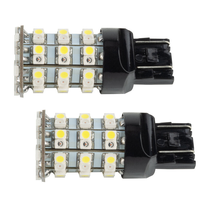 ORACLE Lighting Bulbs Oracle 7443 60SMD Switchback Bulb (Pair) - Amber/White SEE WARRANTY