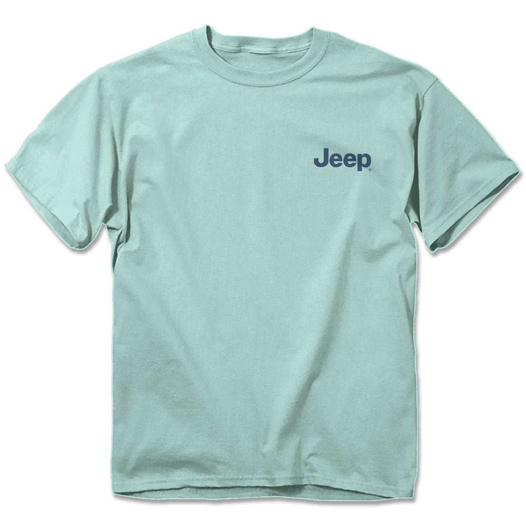 JEDCo T-Shirt Jeep - Vintage Beach T-Shirt