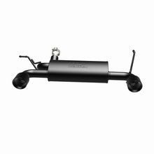 Load image into Gallery viewer, Magnaflow Axle Back MagnaFlow 07-17 Jeep Wrangler JK 3.8/3.6L Dual Split Rear Exit Black Axle-Back Exhaust