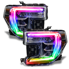 Load image into Gallery viewer, ORACLE Lighting Headlights Oracle 19-21 GMC Sierra 1500 RGB+W Headlight DRL Upgrade Kit - ColorSHIFT w/o Cntrl SEE WARRANTY