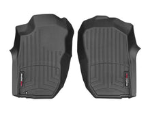 Load image into Gallery viewer, WeatherTech Floor Mats - Rubber WeatherTech 01-04 Toyota Tacoma (Double Cab Only) Front FloorLiner - Black