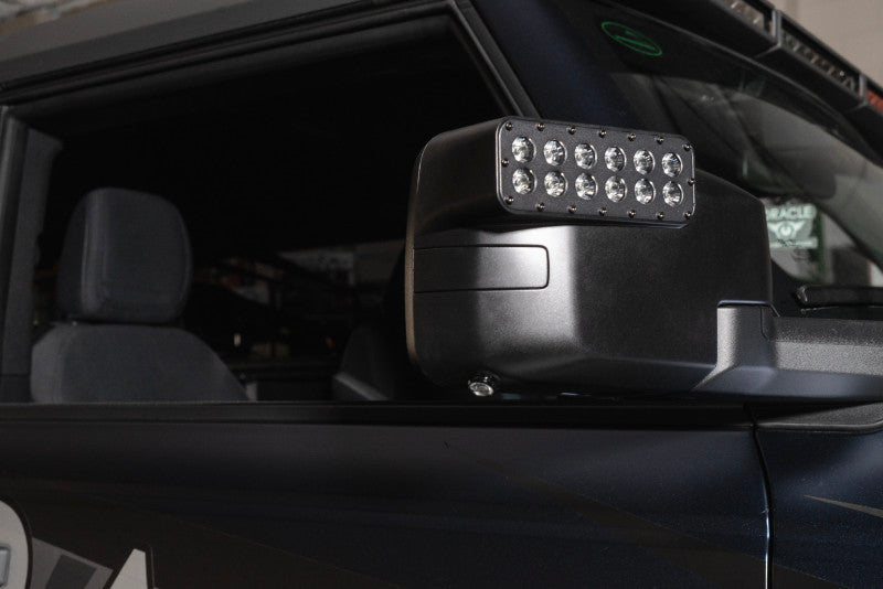 ORACLE Lighting Light Mounts Oracle 21-23 Ford Bronco LED Puddle Light Upgrade for Off-Road Side Mirror Ditch Lights