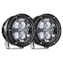 Load image into Gallery viewer, Rigid Industries Light Bars &amp; Cubes Rigid Industries 360-Series 4in LED Off-Road Spot Beam - RGBW (Pair)
