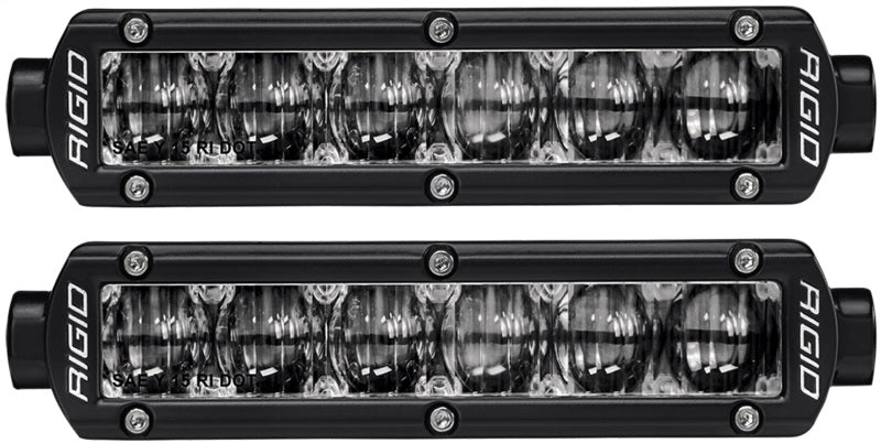 Rigid Industries Light Bars & Cubes Rigid Industries 6in SR-Series - Fog - White