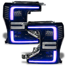 Load image into Gallery viewer, ORACLE Lighting Headlights Oracle 2022 Ford F250/350 Super Duty Dynamic ColorSHIFT Headlight DRL Kit w/Switchback SEE WARRANTY