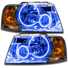 Load image into Gallery viewer, ORACLE Lighting Headlights Oracle 03-06 Ford Expedition SMD HL - Chrome - ColorSHIFT w/ Simple Controller SEE WARRANTY