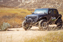Load image into Gallery viewer, DV8 Offroad Bumpers - Steel DV8 Offroad 07-23 Jeep Wrangler/Gladiator JT/JK/JL FS-25 Stubby Front Bumper w/Plated Bull Bar