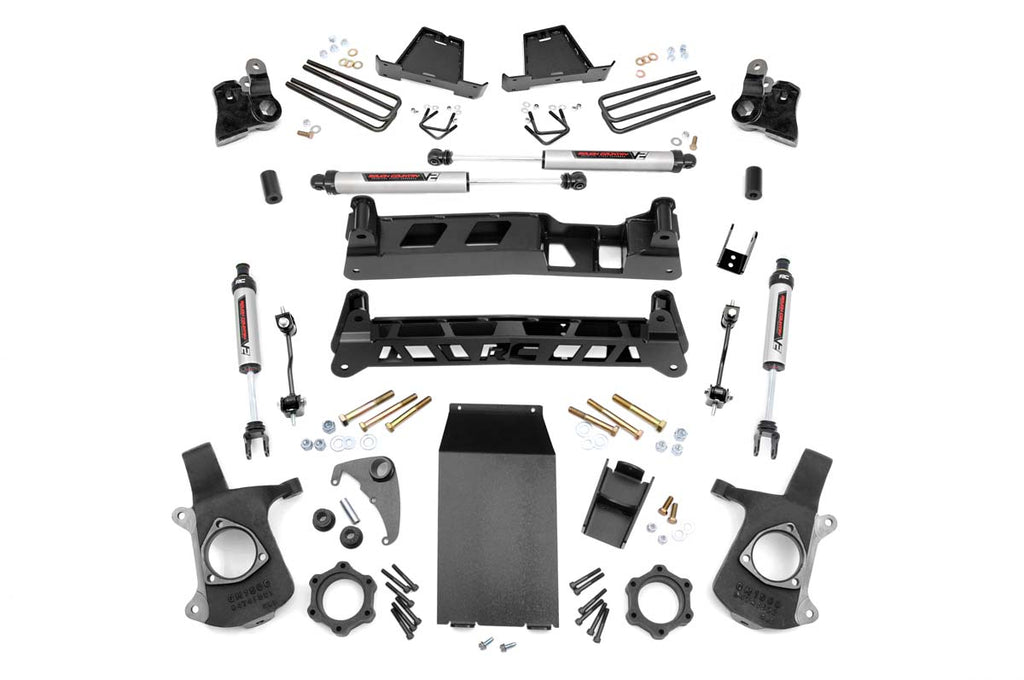 Rough Country Lift Kits 6.0 Inch GM NTD Suspension Lift Kit 99-06 1500 PU 4WD Rough Country - 27270