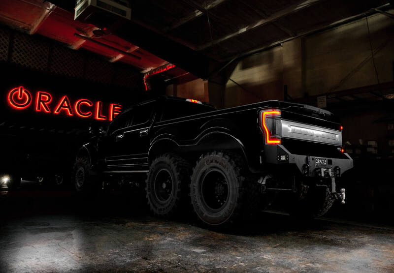 ORACLE Lighting Tail Lights Oracle Lighting 17-22 Ford F-250/350 (Black Series) Flush Mount LED Tail Lights SEE WARRANTY