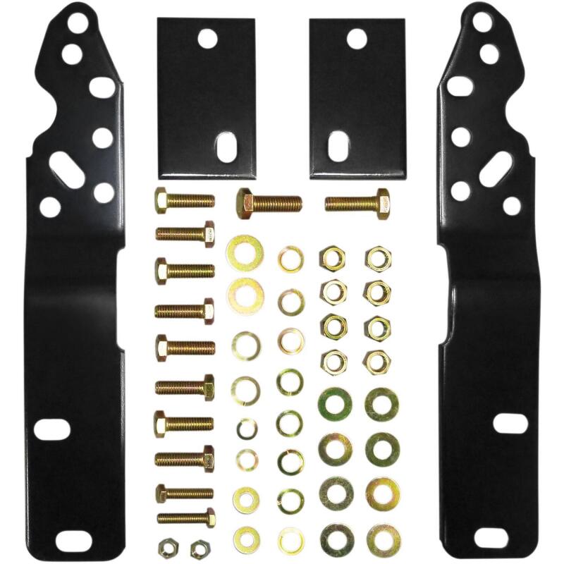 Westin Hardware Kits - Other Westin/Fey 72-93 Fleet Side / 97-98 F-250/350HD (Exc. 250LD) Universal Bumper Mount Kit - Black