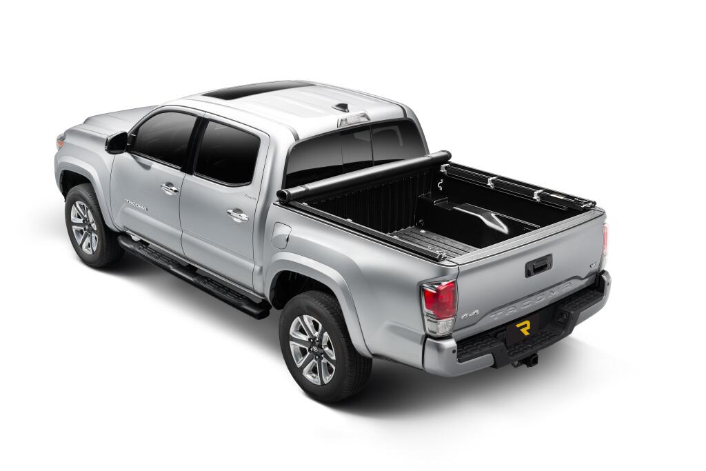 TruXport Tonneau Cover Black 2014-2021 Toyota Tundra 6 Foot 6 Inch Bed without Deck Rail System Truxedo