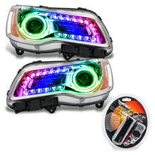 Load image into Gallery viewer, ORACLE Lighting Headlights Oracle 11-14 Chrysler 300C SMD HL - Chrome - NON HID - ColorSHIFT DRL - ColorSHIFT SEE WARRANTY