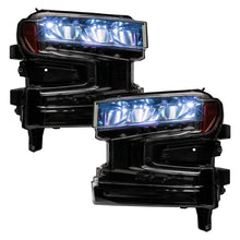 Load image into Gallery viewer, ORACLE Lighting Headlights Oracle 19-21 Silverado/Sierra 1500 RGB Demon Eye Headlight Kit - w/o Controller SEE WARRANTY