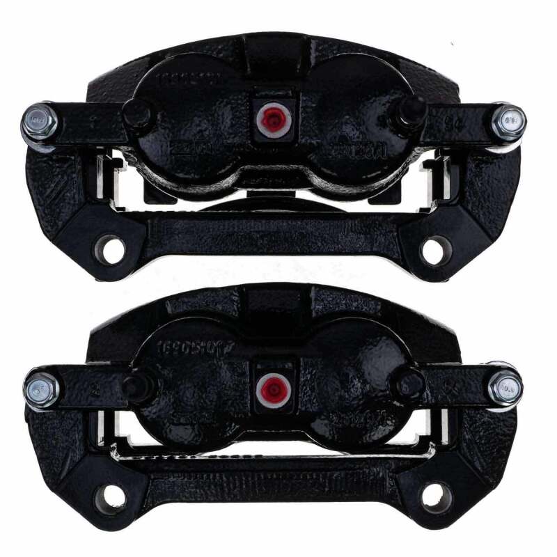 PowerStop Brake Calipers - Perf Power Stop 10-21 Ford Expedition Front Black Caliper - Pair w/Bracket