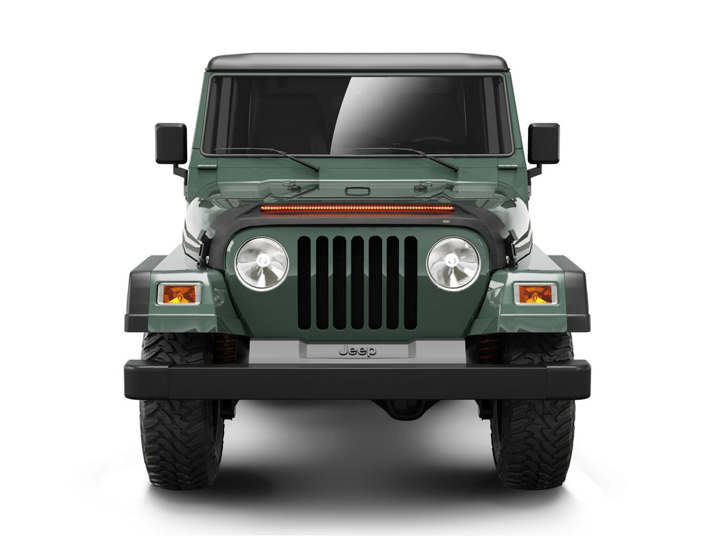 Husky Liner Aeroskin Lightshield PRO Hood Protector For 1997-2006 Jeep Wrangler Husky Liners