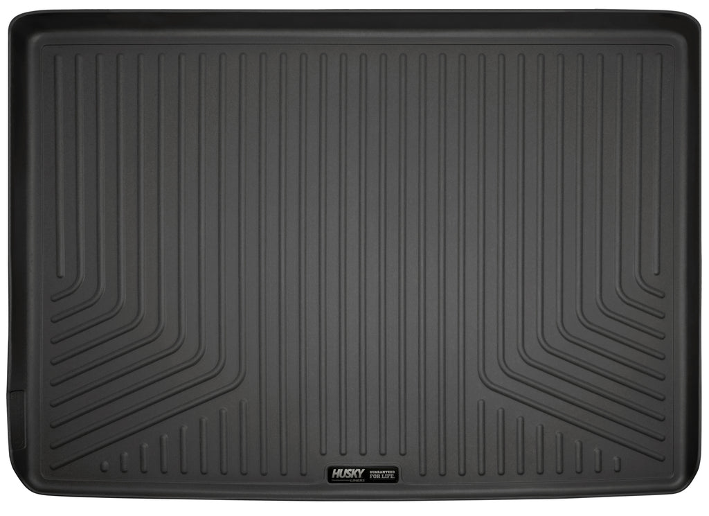 Weatherbeater Cargo Liner Behind 3rd Seat For 2015-2020 Escalade ESV, Suburban, Yukon XL Black Husky Liners