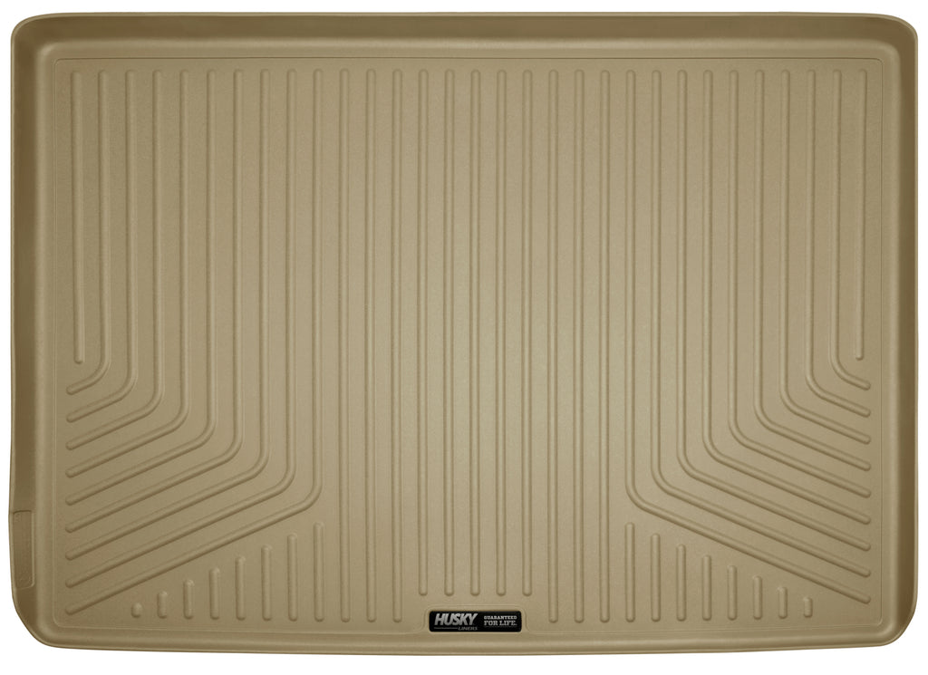 Weatherbeater Cargo Liner Behind 3rd Seat For 2015-2020 Escalade ESV, Suburban, Yukon XL Tan Husky Liners