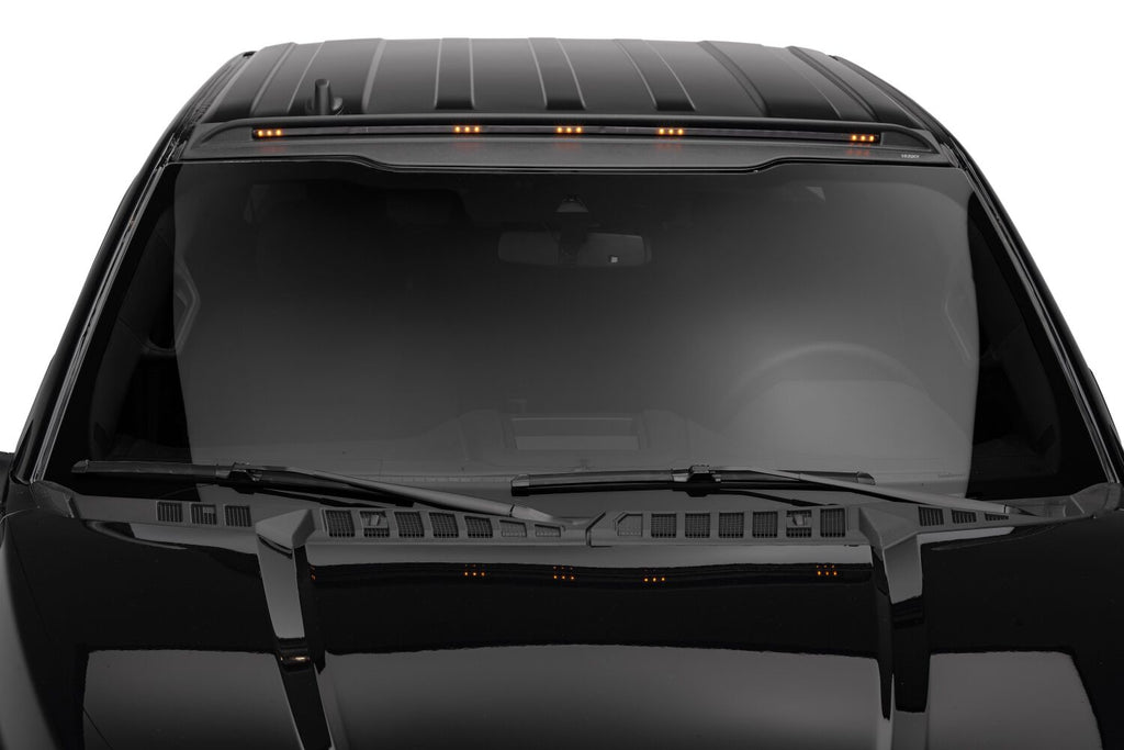 AeroCab Pro Marker Light with continuous LED lights Black For 18-26 Ram 1500 without Sunroof Husky Liners
