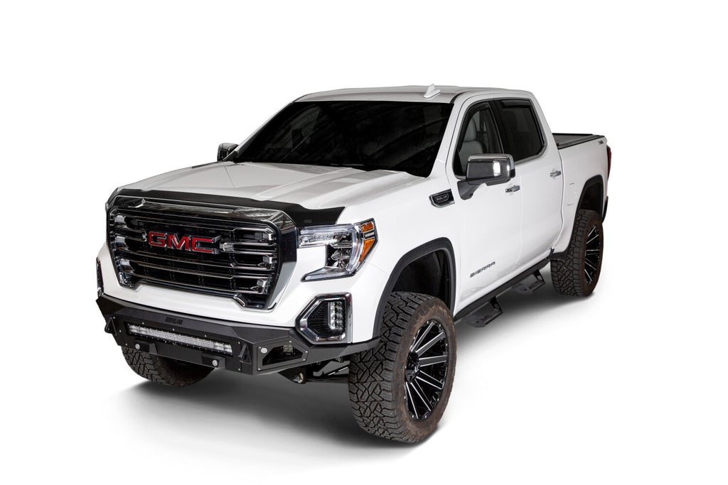 Aeroskin Hood Protector Matte Black Low Profile For 2019-2026 Sierra 1500 Husky Liners