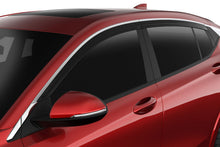 Load image into Gallery viewer, Low Profile Ventvisor Deflector Smoke with Chrome Trim Outside Mount 4 Piece For 2024 Envista Husky Liners