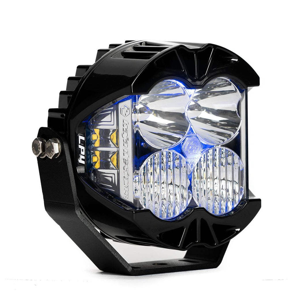 Baja Designs LED Light Pods LP4 Pro LED Auxiliary Light Pod Light Pattern Driving/Combo Blue Backlight Baja Designs - 290015