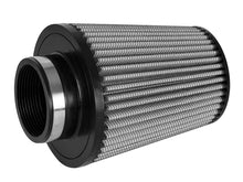 Load image into Gallery viewer, aFe Air Filters - Universal Fit aFe MagnumFLOW Pro DRY S Universal Air Filter 3in F / 6in B / 4.5in T (Inv) / 7in H