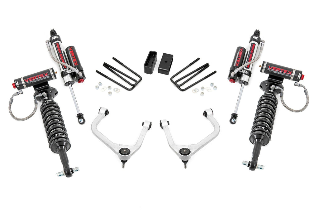 Rough Country Lift Kits 3.5 Inch Vertex Suspension Lift Kit w/ Forged Upper Control Arms For 19-21 Chevy 1500 PU 4WD/2WD Rough Country - 29550
