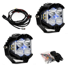 Load image into Gallery viewer, Baja Designs LED Light Pods LP4 Pro LED Auxiliary Light Pod Pair Light Pattern Driving/Combo Blue Backlight Baja Designs - 297815