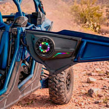 Load image into Gallery viewer, Can-Am Maverick X3 Door Speaker Panels Loaded with NXL-IQ 6.5" 2-Way Coaxial Marine Speakers and Digital LED Badge